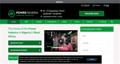 Desktop Screenshot of power-nigeria.com